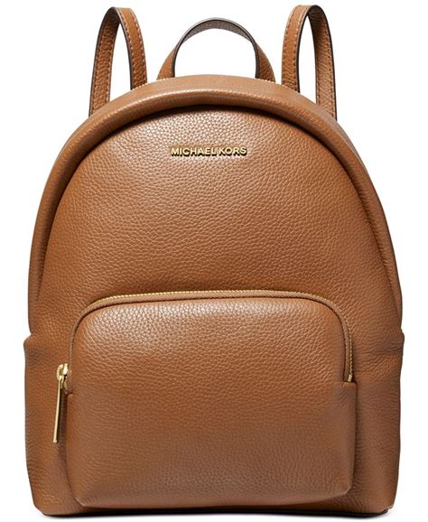 michael kors erin|Michael Kors Women's Erin Medium Leather Backpack (Flame, .